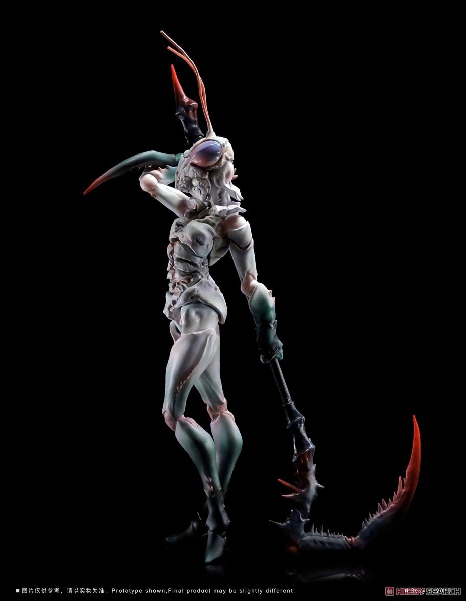 蟲 VERMIN シリーズ】1/12『実験体 B0127 カマキリ』可動フィギュア