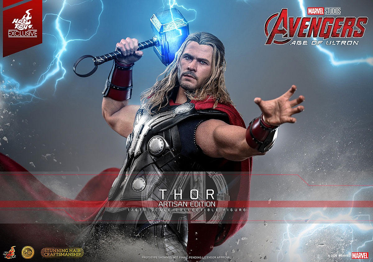 ホットトイズ新作！『アベンジャーズ／エイジ・オブ・ウルトロン』ソー