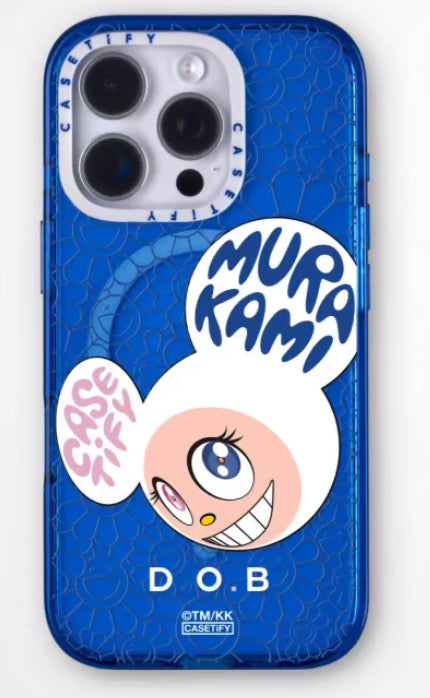 TAKASHI MURAKAMI × CASETiFY - DOB, AND THEN - WHITE RING EDITION