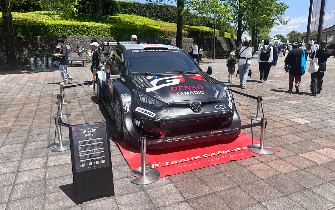 TOYOTA GAZOO Racing PARK in TGRラリーチャレンジ Rd.9 びわ湖 高島