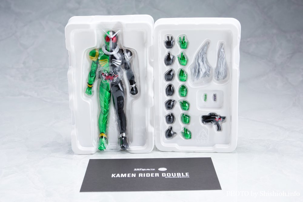 レビュー】S.H.Figuarts（真骨彫製法） 仮面ライダーW サイクロンスカル