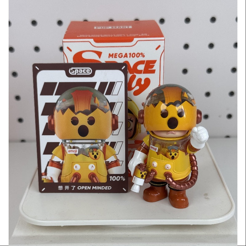 MEGA SPACE MOLLY 100% X emoji Series Secret OPEN MINDED(1/108