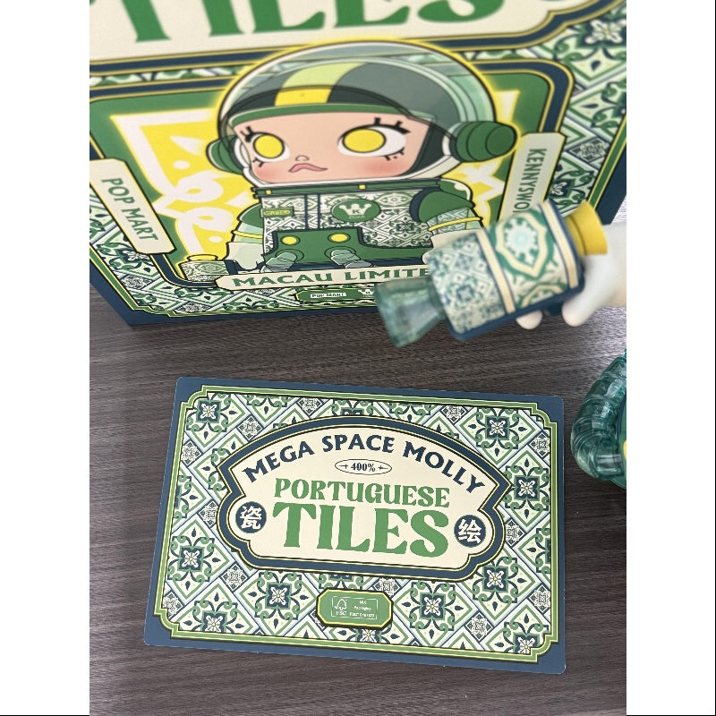 MEGA SPACE MOLLY 400% Portuguese Tiles 2025 Limited Edition – TOYSEZ