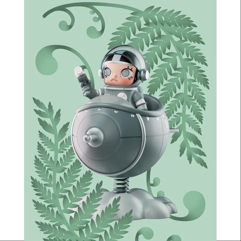 MEGA SPACE MOLLY 100% Blooming Series Silver Fern 2025 Limited