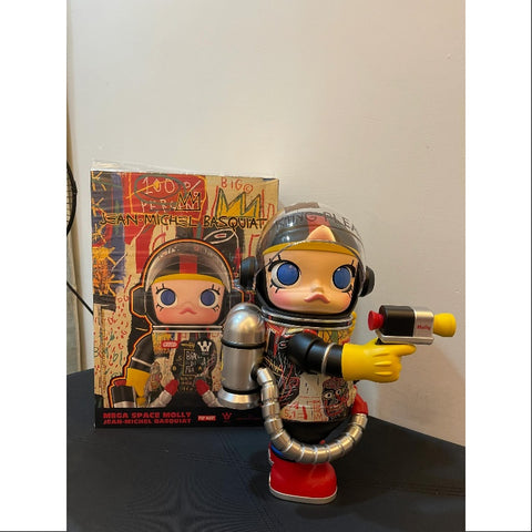 MEGA SPACE MOLLY 400% Jean Michel Basquiat 2023 LIMITED – TOYSEZ