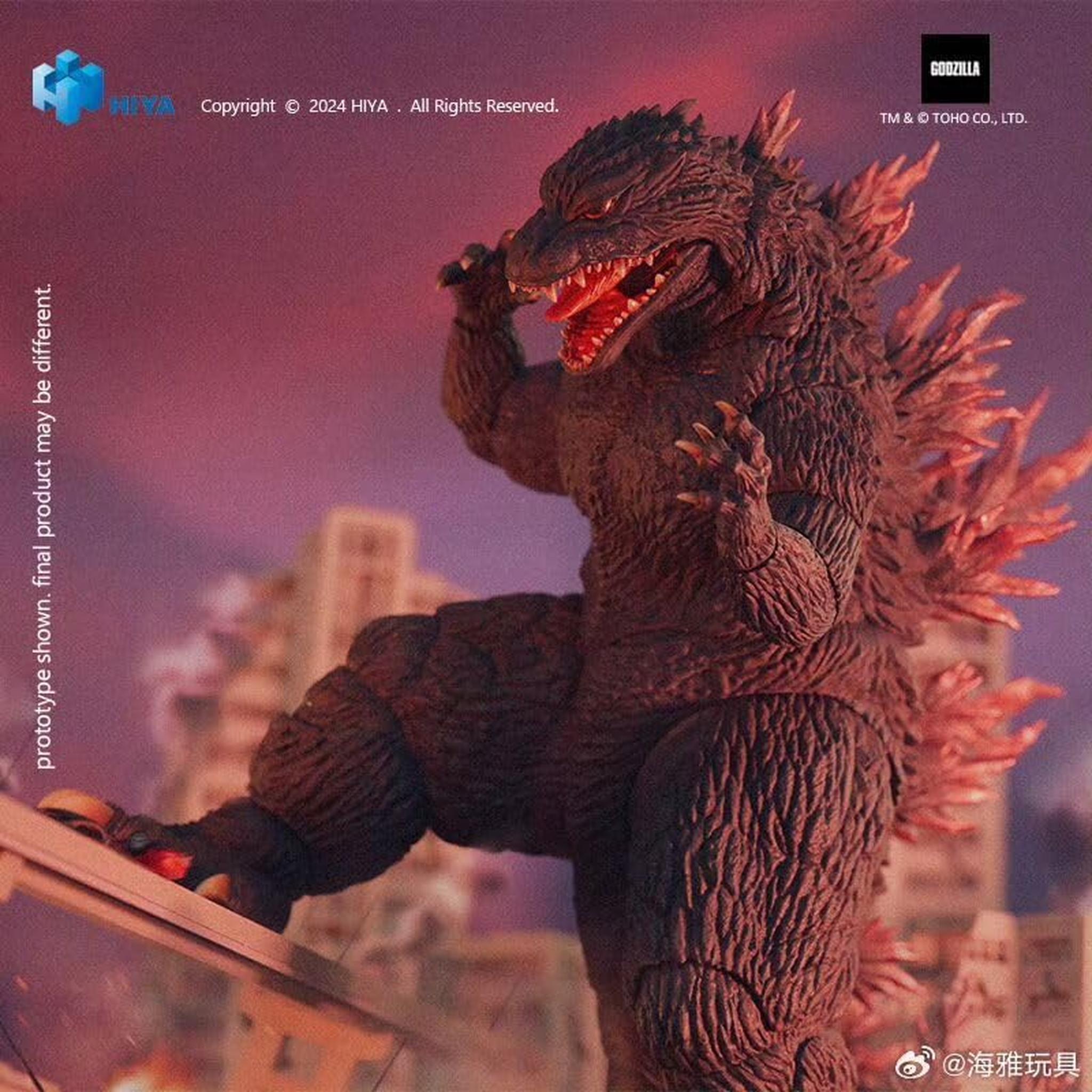 HIYA TOYS Godzilla 2000シリーズ ゴジラ 可動 フィギュア 塗装済 完成