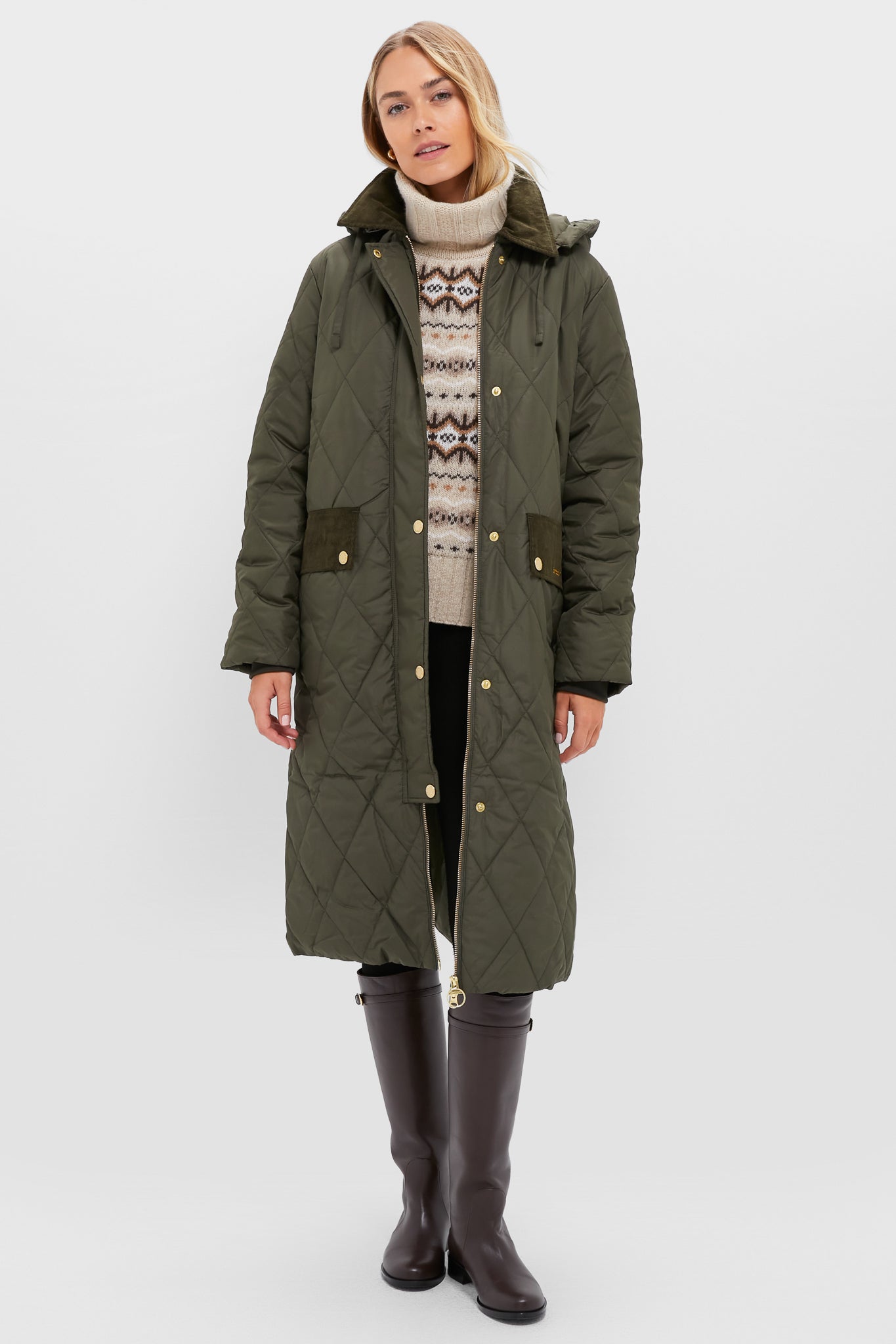 Olive Meredith Quilted Jacket | Barbour