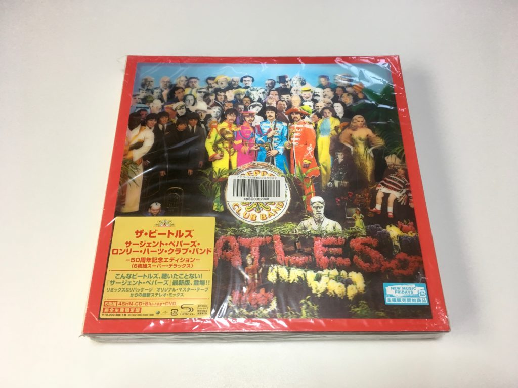 ビートルズ SGT.ペパーズ 50周年記念エディションボックス