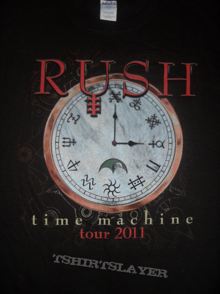 Rush, RUSH - TIME MACHINE TOUR 2011 TShirt or Longsleeve (Badger