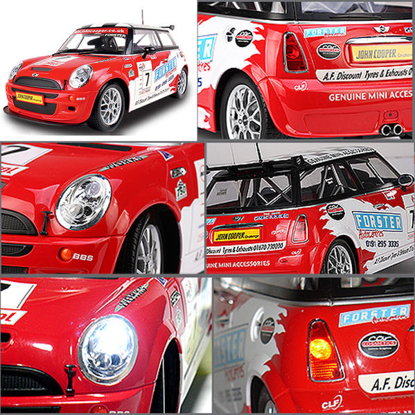 楽天市場】1/10チャージ式ラジコン ミニクーパーS レーシングモデル 2