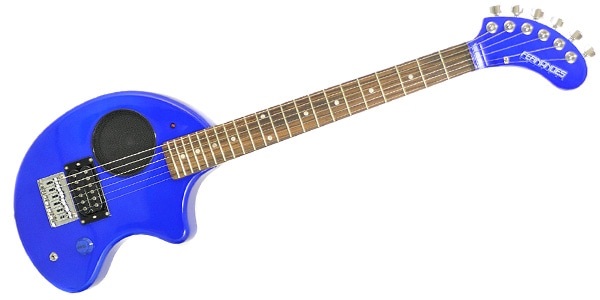 フェルナンデス エレキギター ZO-3 ブルー アンプ内蔵 スピーカー搭載