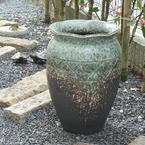 特大の壺 高さ38センチ 特大の壺 高さ38センチ 特大の壺 高さ38センチ