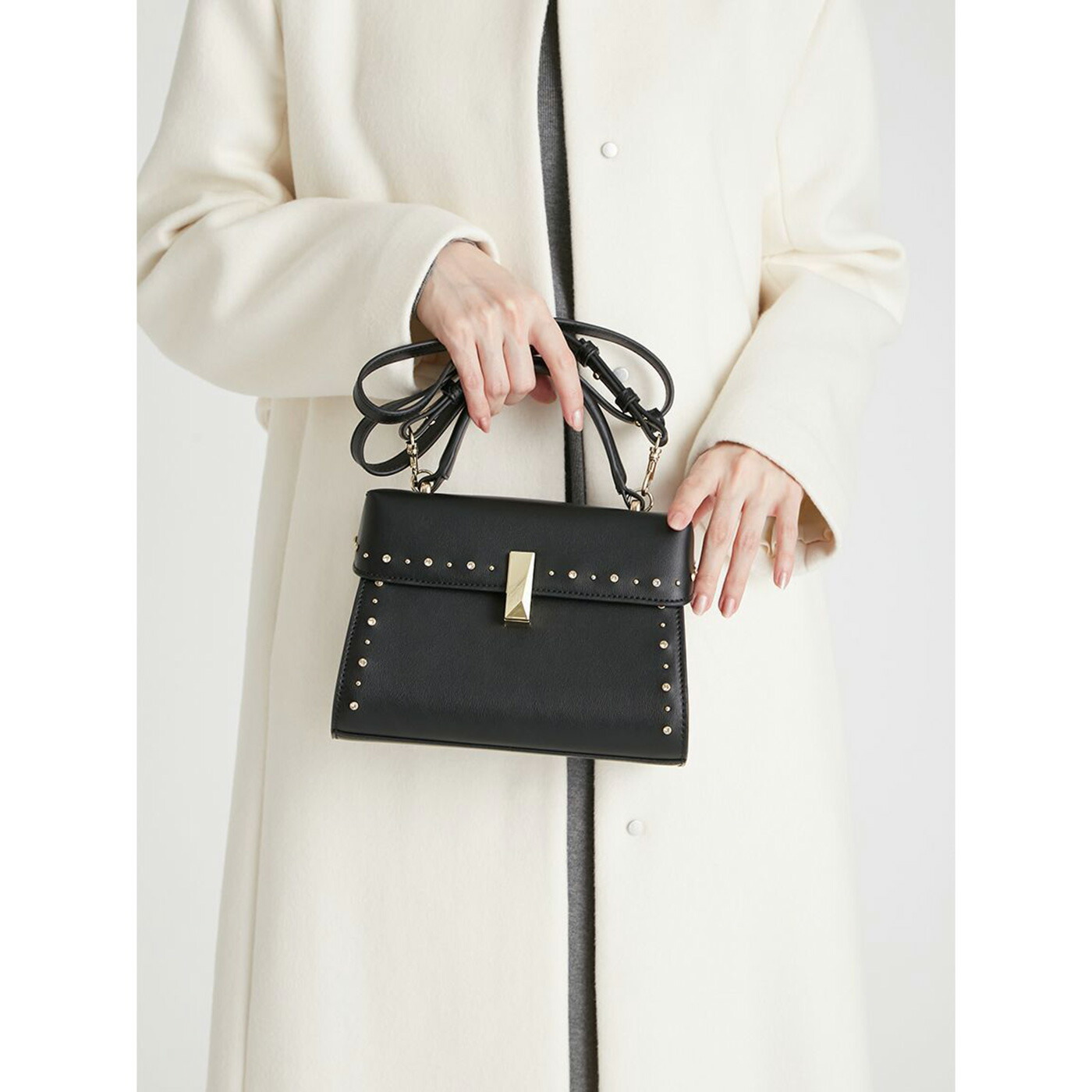 楽天市場】セルフォード CELFORD リュタン ビジュースタッズポシェット