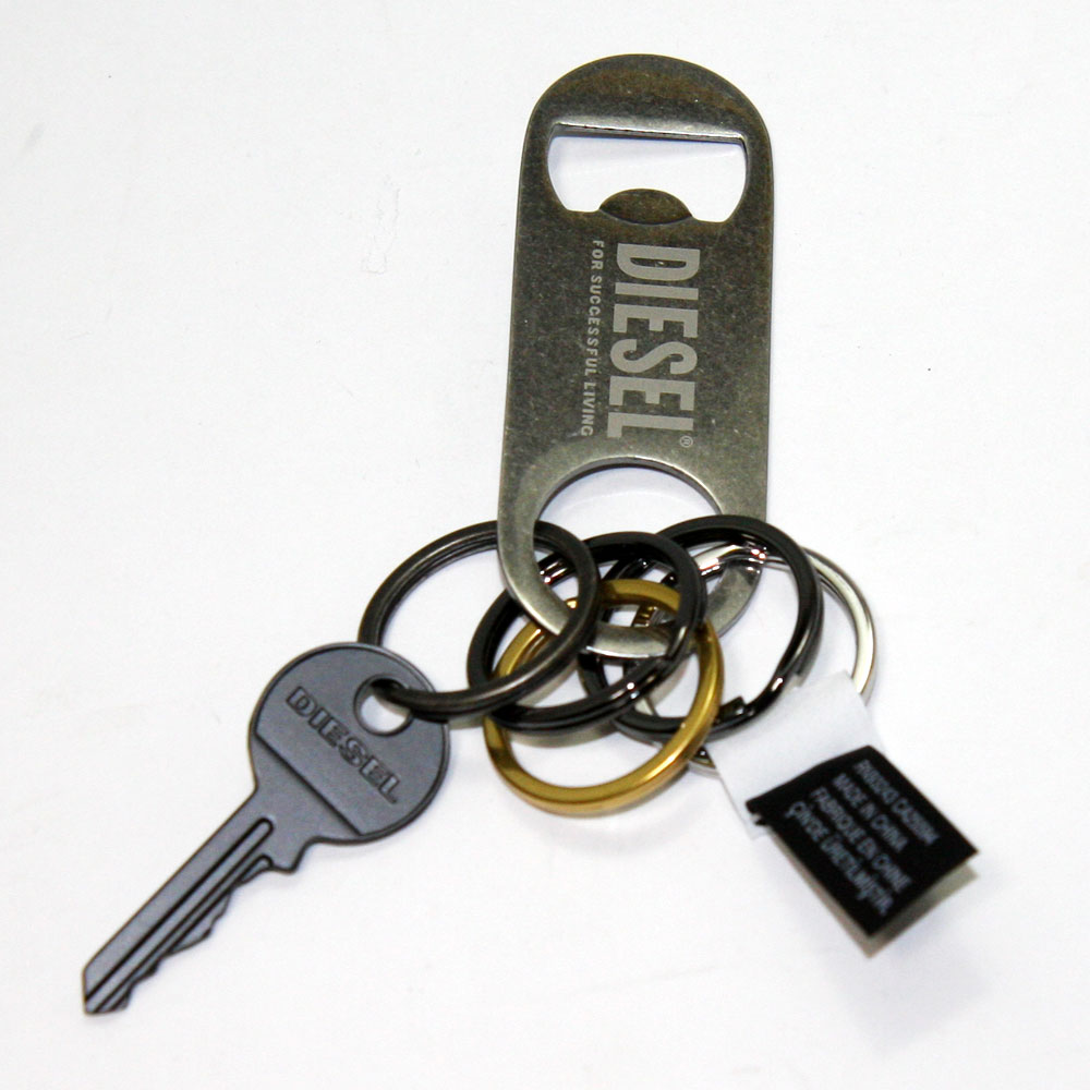 楽天市場】【送料無料】ディーゼル DIESEL キーリング キーホルダー