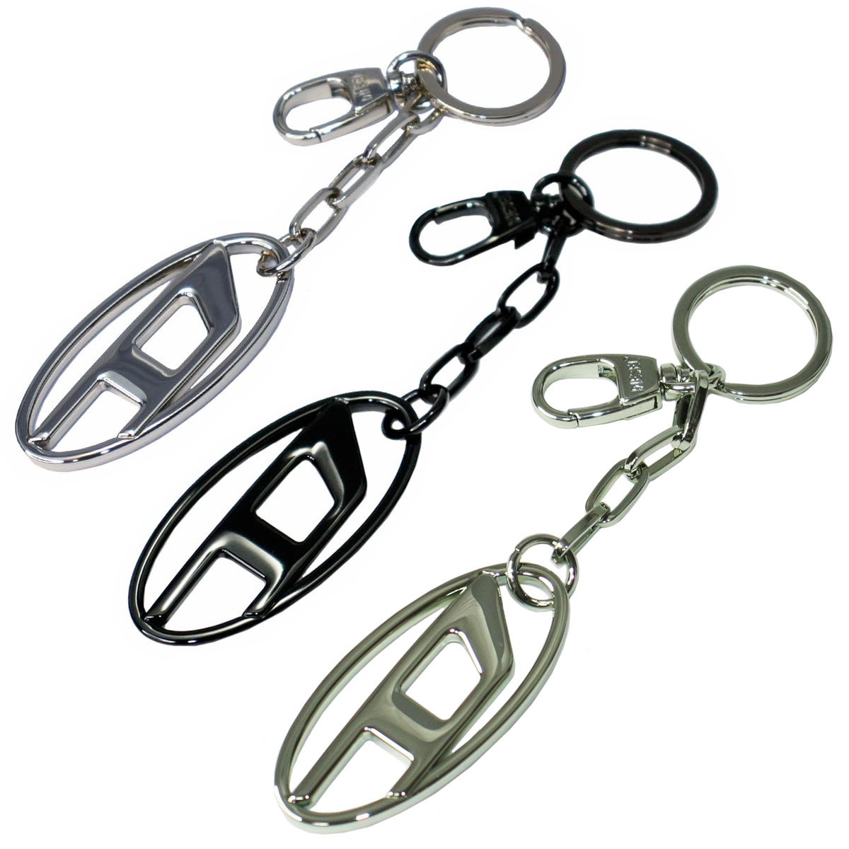 楽天市場】【送料無料】ディーゼル DIESEL キーホルダー キーリング