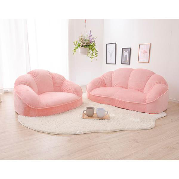 楽天市場】【直送】ソファ ソファー シェルソファ ローソファ 1.5人