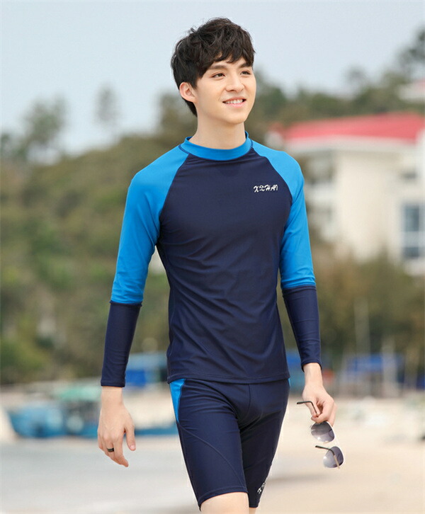 楽天市場】ラッシュガード 上下セット トップス パンツ メンズ水着