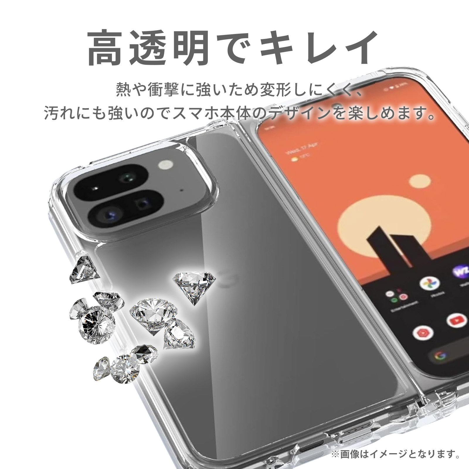 楽天市場】Google Pixel9 Pro Fold ケース Pixel 9 Pro Fold クリア