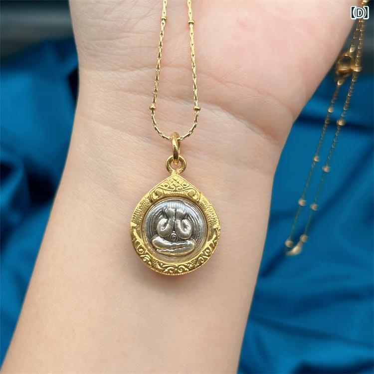 楽天市場】ペンダント トップ アクセサリー タイ お守り 仏教