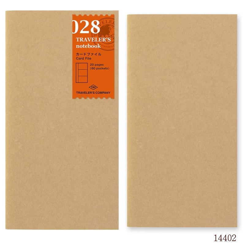 楽天市場】トラベラーズノート リフィル カードファイル レギュラー