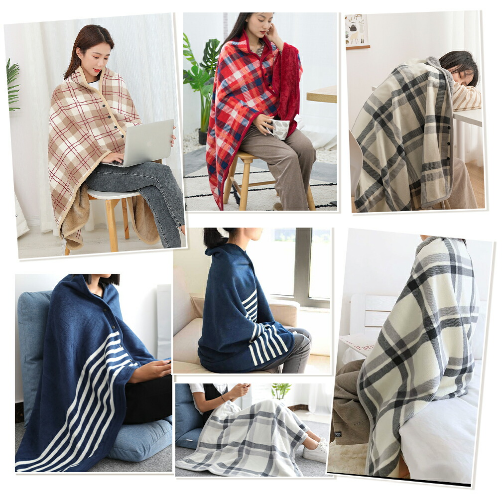 楽天市場】3WAY ブランケット ボアブラケット ひざ掛け フランネル