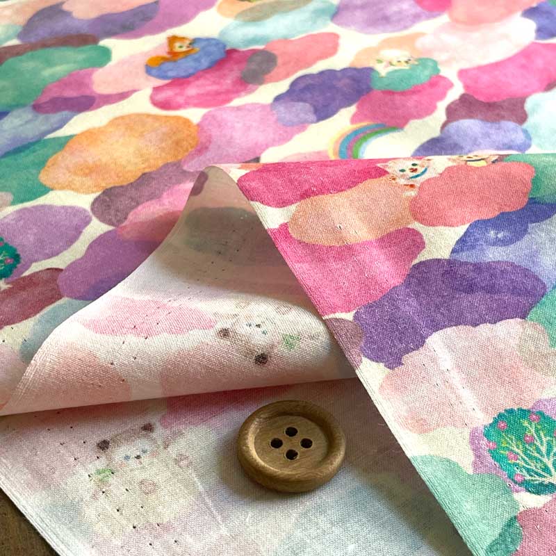 楽天市場】yukiemonユキエモン「くもあられ」 60ローン生地デジタル