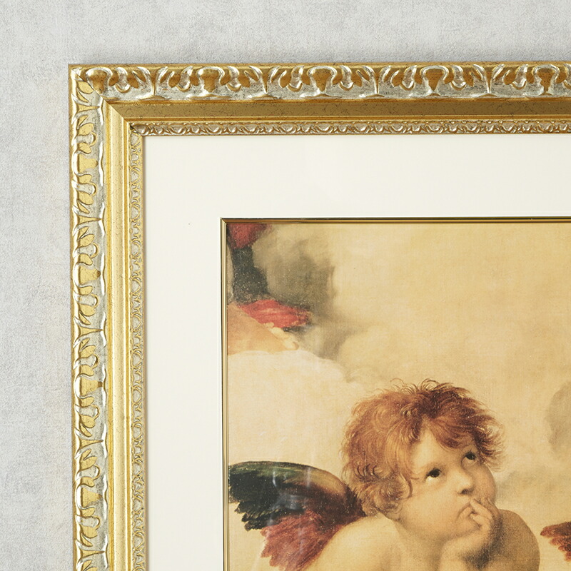 楽天市場】額絵 エンジェル フレーム / 「ファーストキス