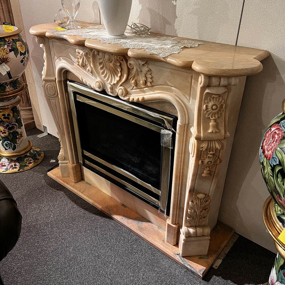 楽天市場】マントルピース 電気式暖炉付 SA002CLASSIC 展示現品 / 輸入