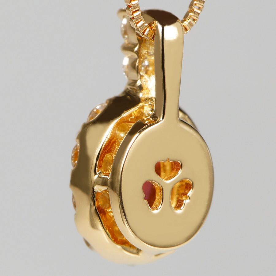 楽天市場】【鑑別書】 ルビー婚式 ルビー ダイヤモンド ネックレス 非