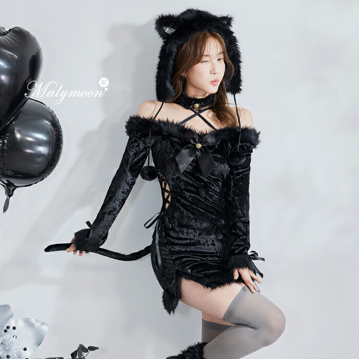楽天市場】黒猫 コスプレ ファーの通販