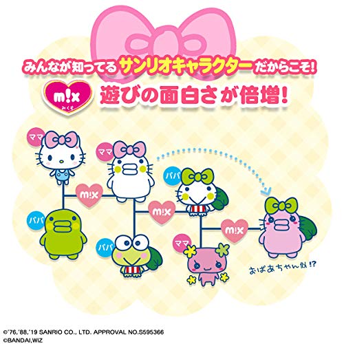 楽天市場】BANDAI たまごっちみーつ サンリオキャラクターズDXセット