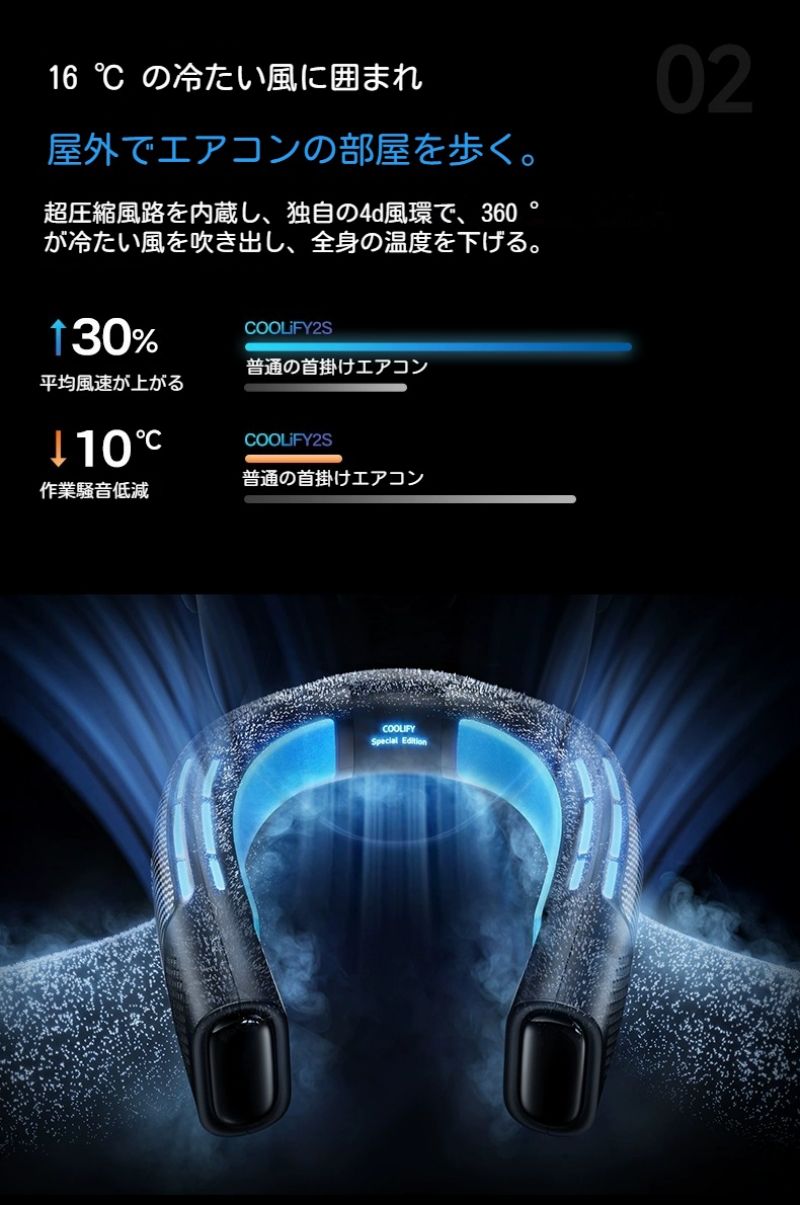 楽天市場】【COOLIFY 2S・特別記念モデル】TORRAS ネッククーラー 冷却