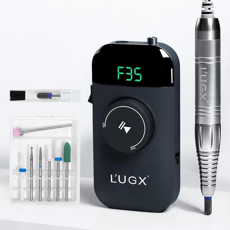 楽天市場】L'UGX 電動ネイルマシン ワイヤレス充電式 35000RPM