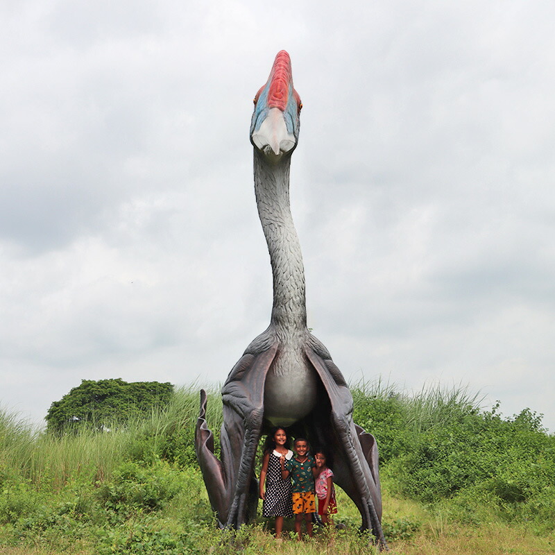 楽天市場】FRP恐竜オブジェ 翼竜ケツァルコアトルス QUETZALCOATLUS