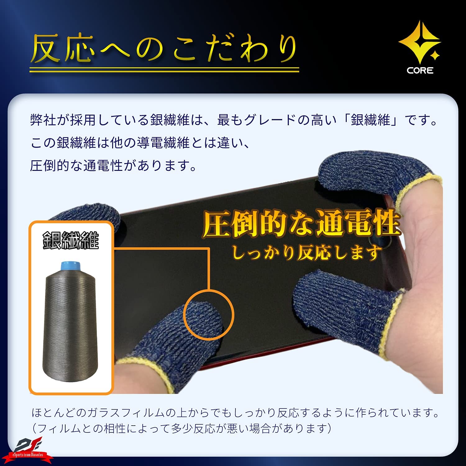 楽天市場】指サック スマホ ゲーム ゆびさっく 4個入り【DG-Core