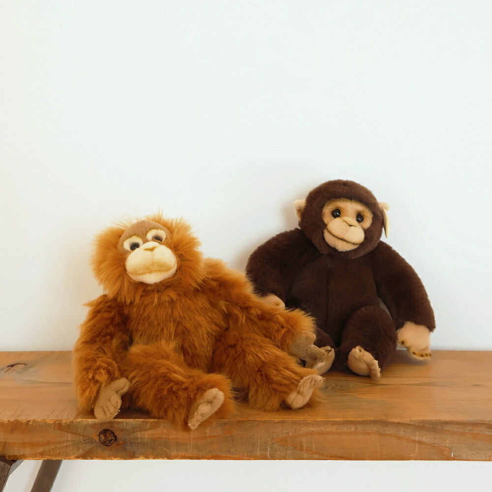 楽天市場】つぶらな瞳とふわふわ毛並みの、WWF オランウータンの