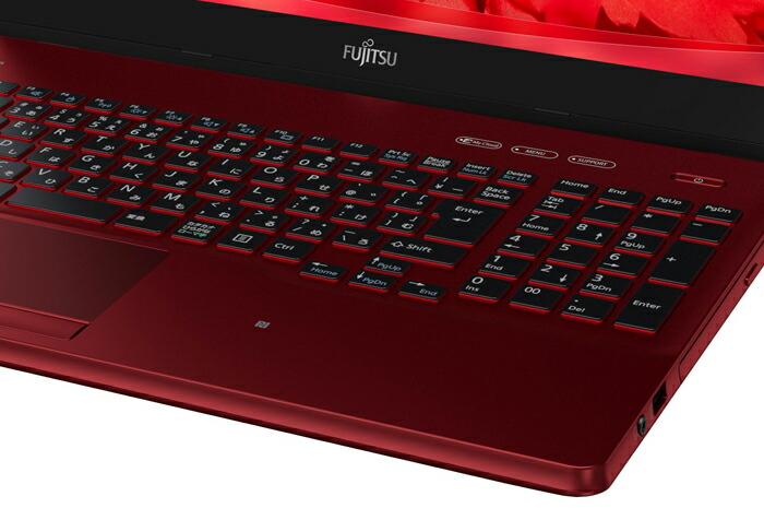 楽天市場】富士通 FMV LIFEBOOK H77/UFMVA77UR(レッド) + WPS