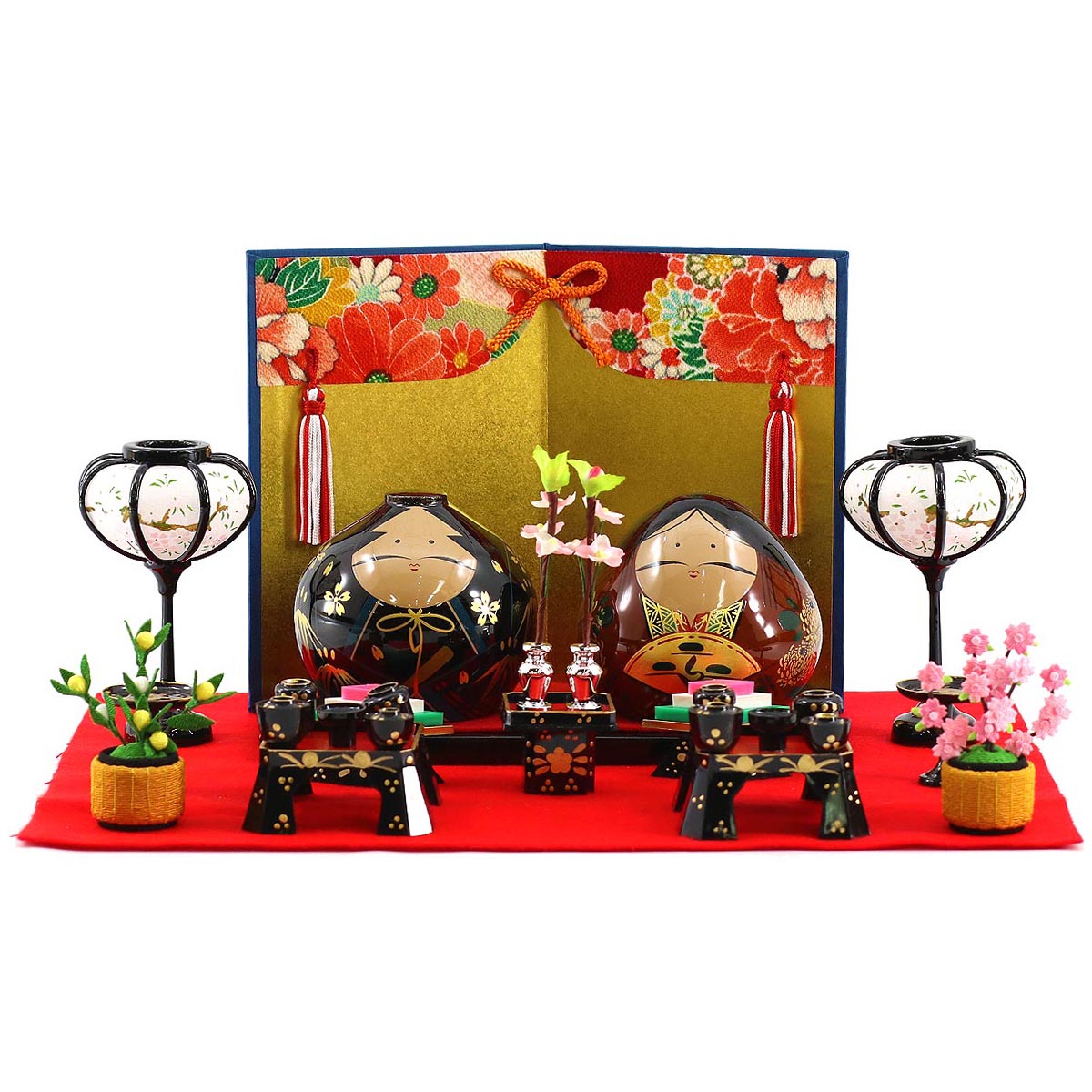 楽天市場】 大内塗り 大内人形 : 人形の丸富