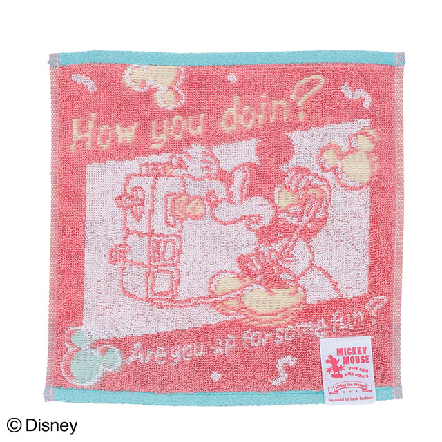 楽天市場】ディズニー ミッキー アイコニックレトロ ミニタオル : 丸眞