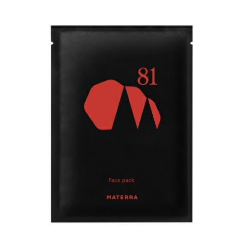 楽天市場】MATERRA81（マテラ81）フェイスパック 29ml ×5枚入り 蓄熱
