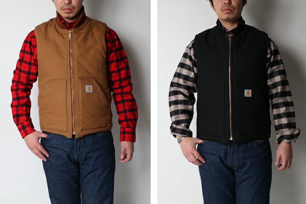 楽天市場】Carhartt カーハート #V01 MEN'S DUCK VEST ARCTIC-QUILT