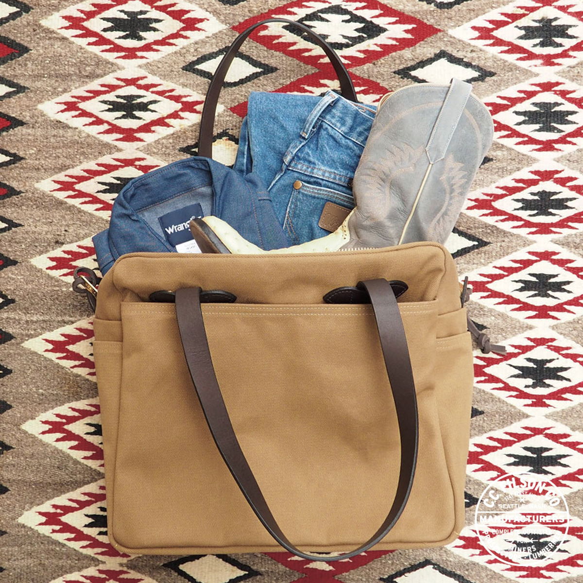 楽天市場】FILSON フィルソン ラギッドツイル トートバッグ ウィズ