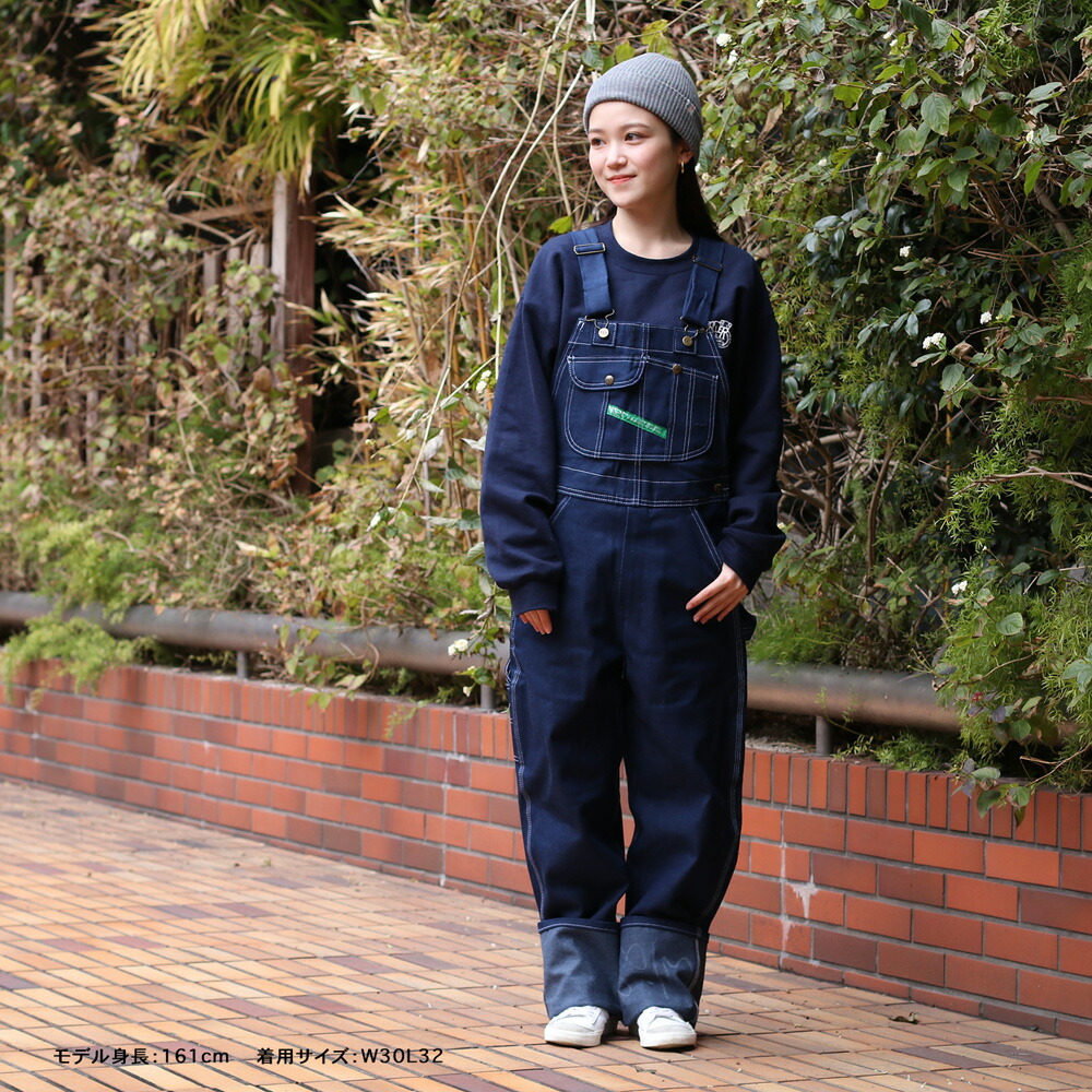 楽天市場】裾上げ無料 KEY INDUSTRIES,INC. デニムオーバーオール 273