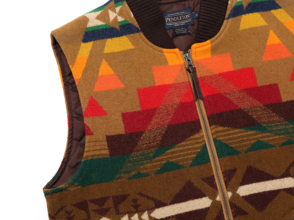 楽天市場】PENDLETON ペンドルトン COLTON QUILTED ZIP VEST ウール