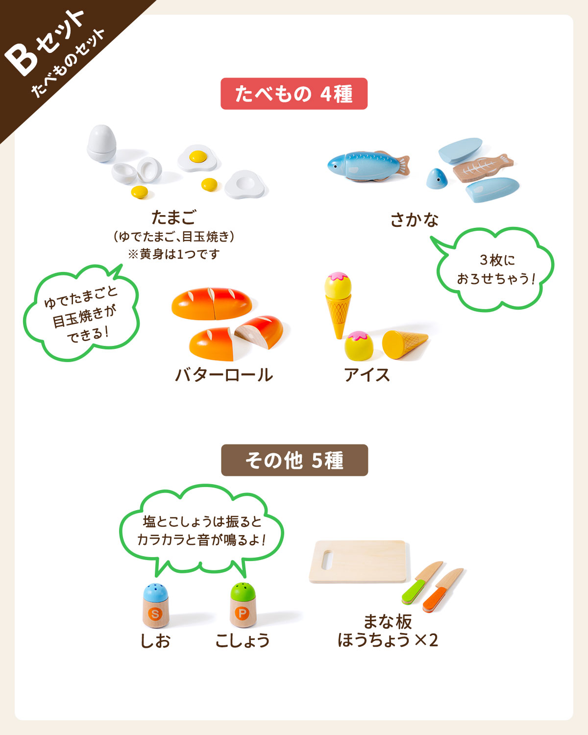 楽天市場】【楽天1位】RiZKiZ ままごとキッチン 木製 フルーツ/野菜