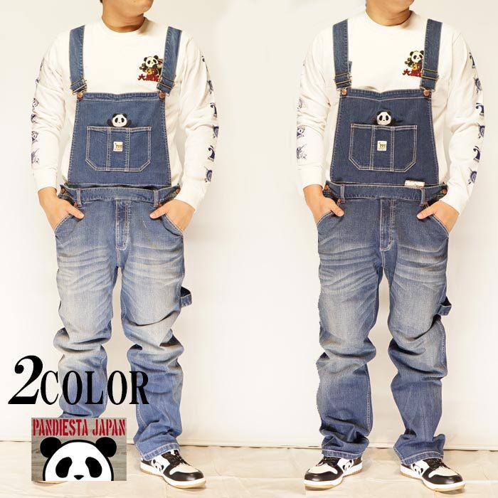 楽天市場】パンディエスタ PANDIESTA オーバーオール デニム 和柄