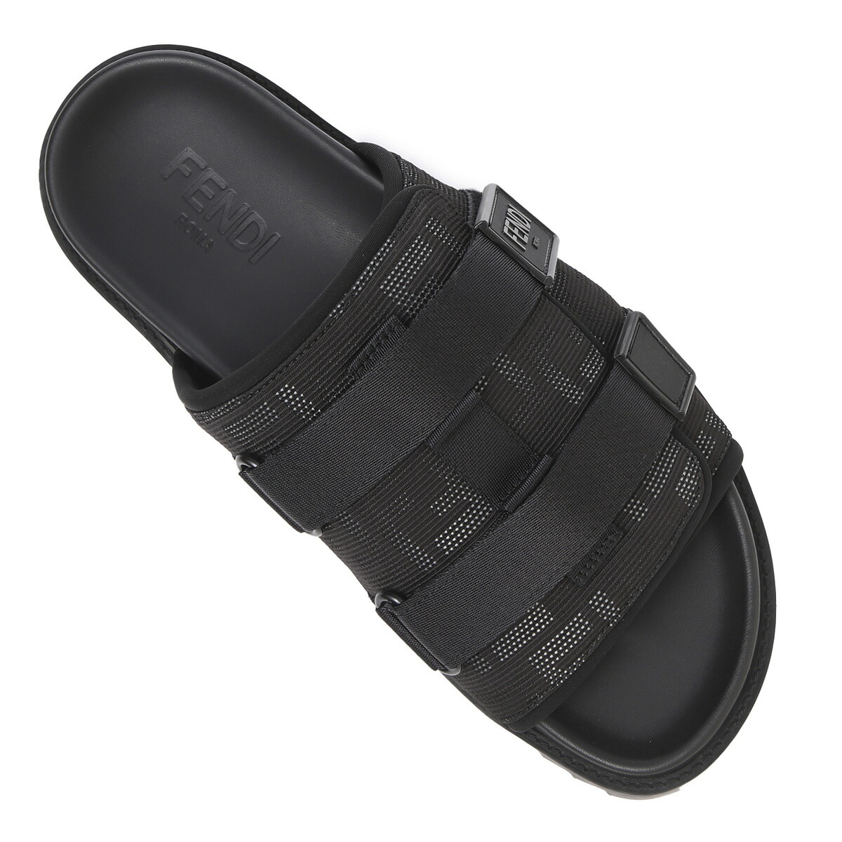 楽天市場】フェンディ FENDI サンダル ブラック メンズ 大きいサイズ