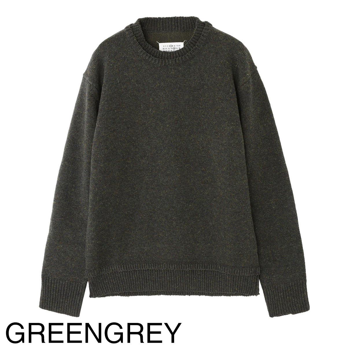 楽天市場】メゾンマルジェラ Maison Margiela クルーネックニット