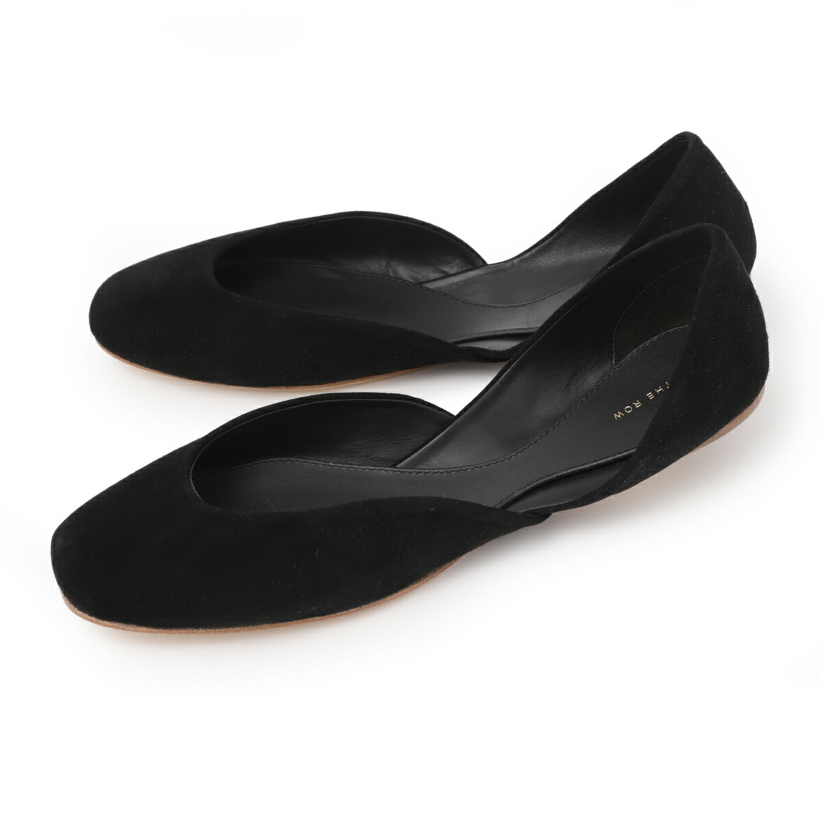 楽天市場】ザ ロウ THE ROW フラットシューズ バレエシューズ ブラック