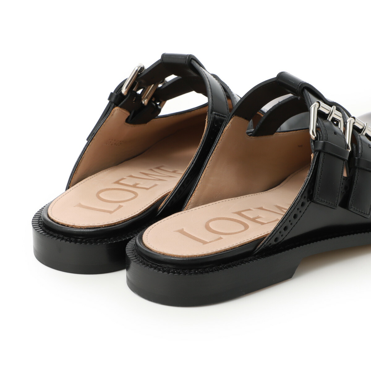 楽天市場】ロエベ LOEWE ミュール ブラック レディース 大きいサイズ